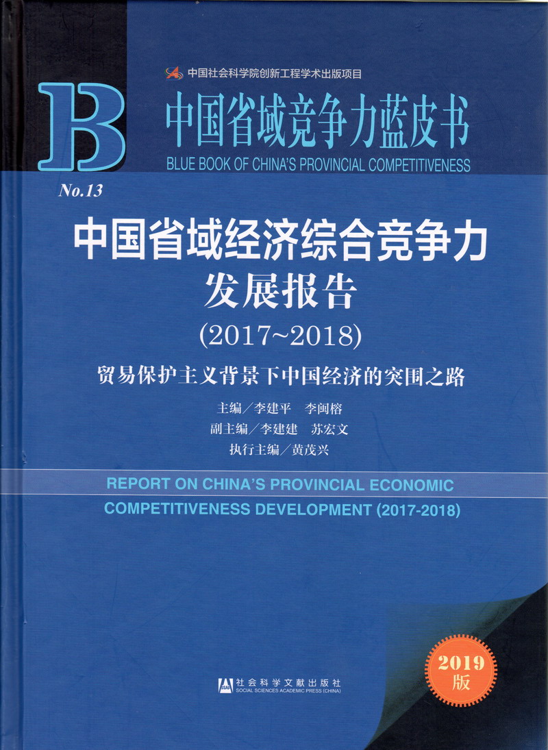 美女18黄露胸白虎b中国省域经济综合竞争力发展报告（2017-2018）